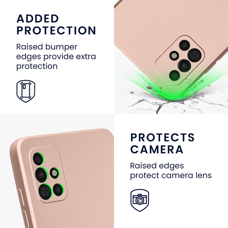 kwmobile Phone Case for Samsung Galaxy A51 - Soft Silicone Case - Protective Cover