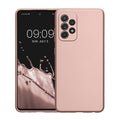 kwmobile Phone Case for Samsung Galaxy A52 / A52 5G / A52s 5G - Soft Silicone Case Metallic Shimmer - Protective Cover