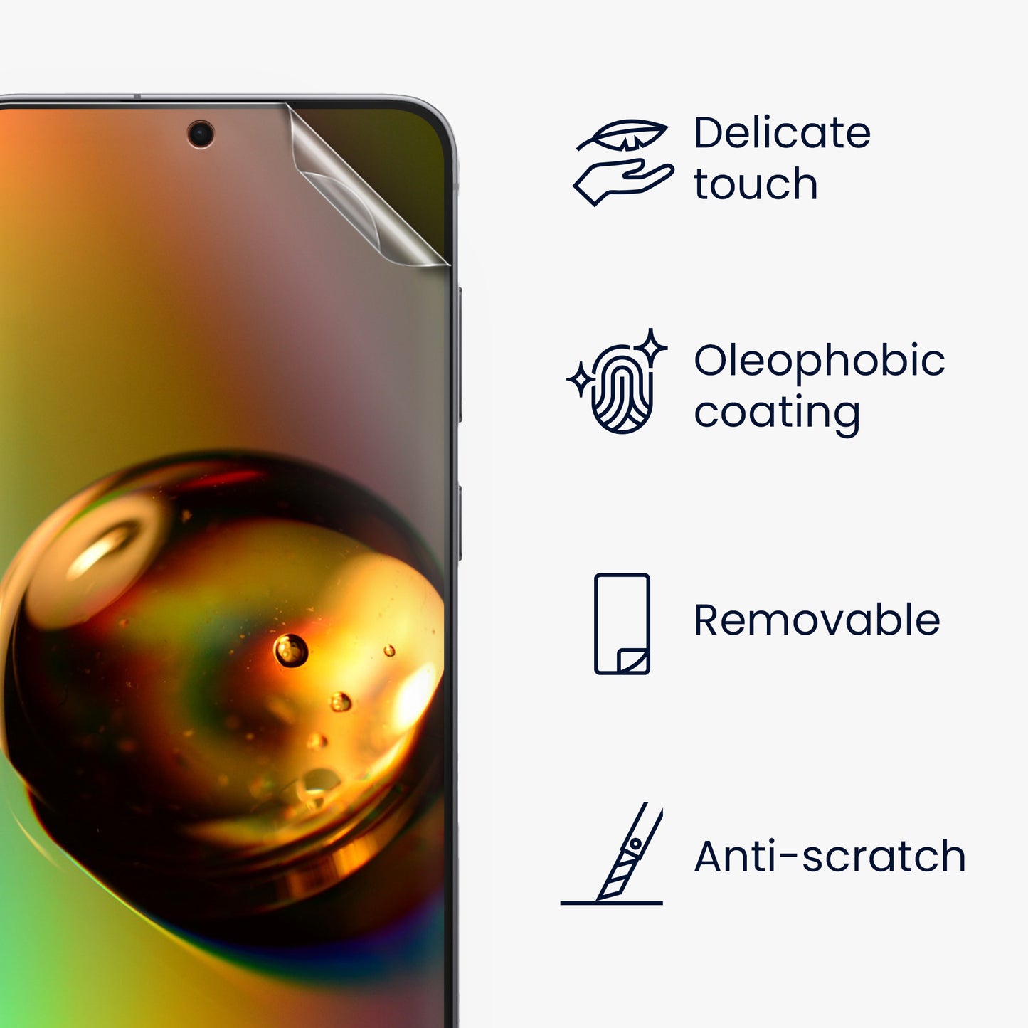 3x Crystal Clear Screen Protector for Samsung Galaxy S25 FE