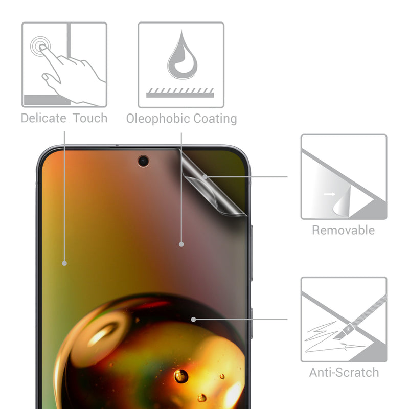 3x Matte Screen Protector compatible with Samsung Galaxy S25 FE