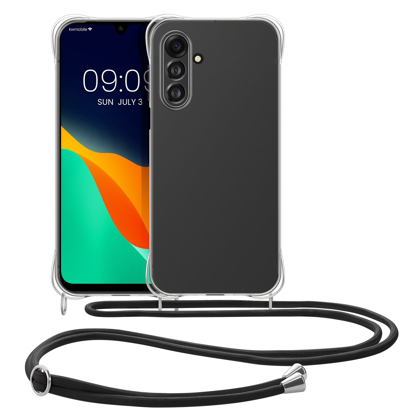 kwmobile Necklace Case Compatible with Samsung Galaxy A17 4G / 5G Cover