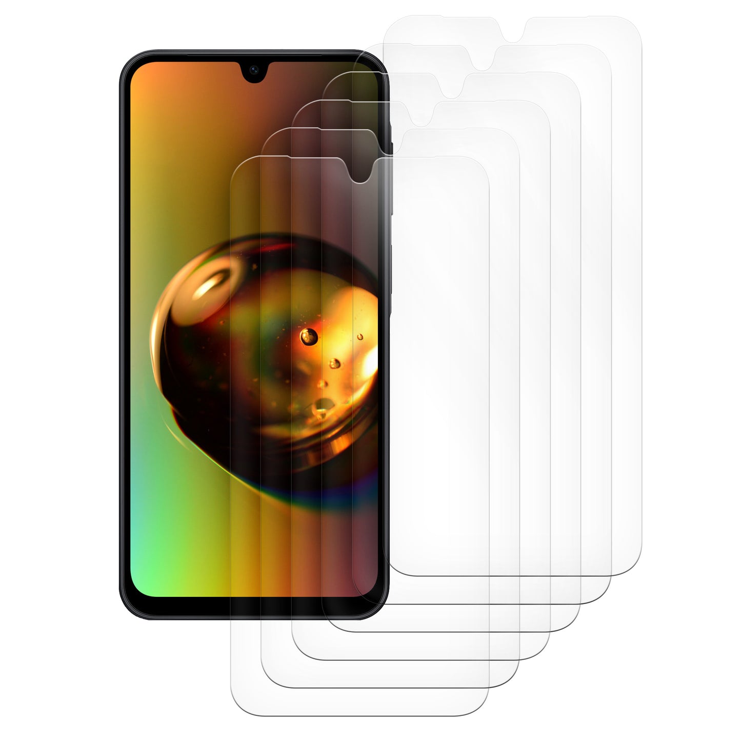 6x Crystal Clear Screen Protector for Samsung Galaxy A17 4G / 5G