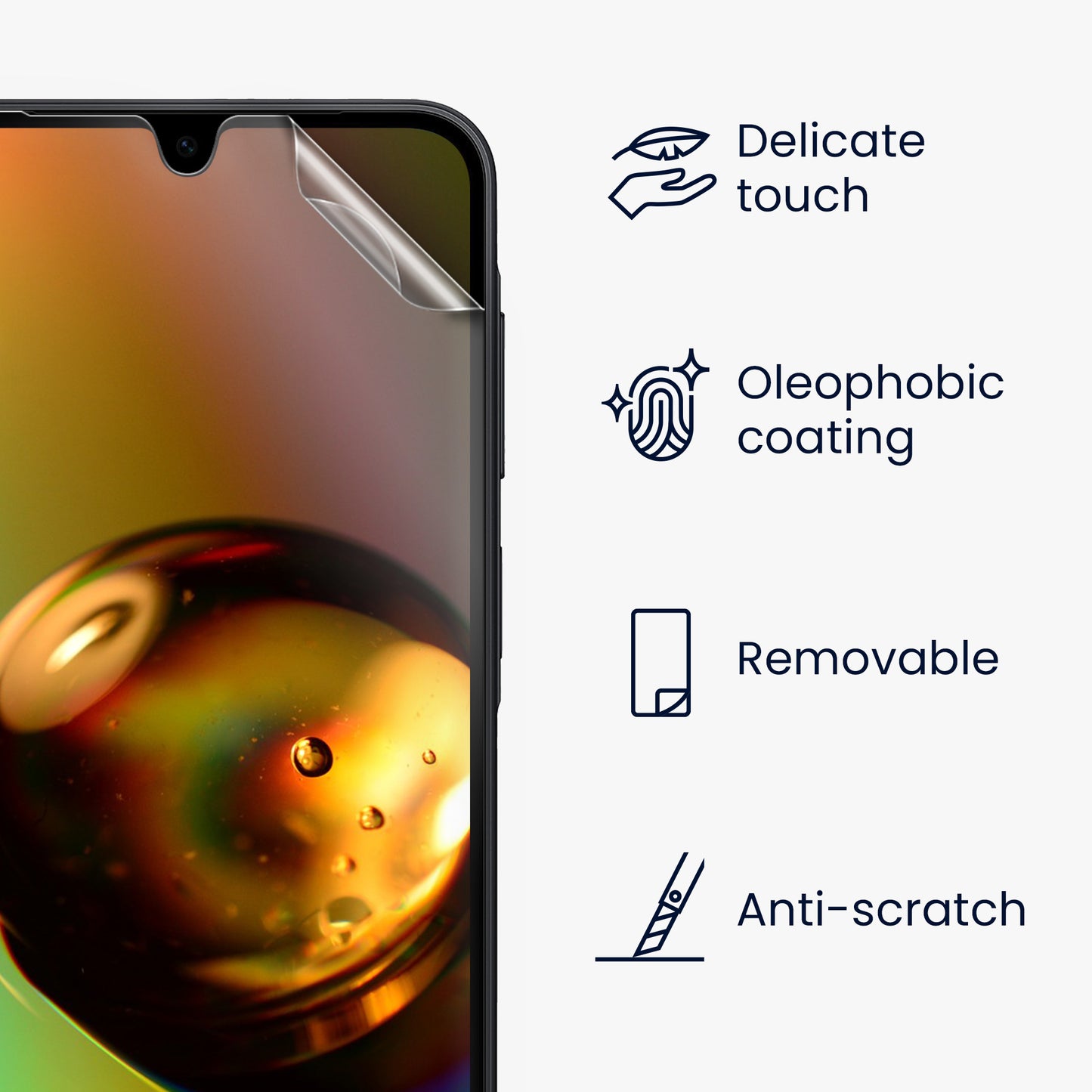 3x Crystal Clear Film for Samsung Galaxy A17 4G / 5G