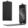 kwmobile Schutzhülle kompatibel mit Samsung Galaxy A17 4G / 5G - Hülle Handy - Flip Case Handyhülle Schwarz Schwarz  