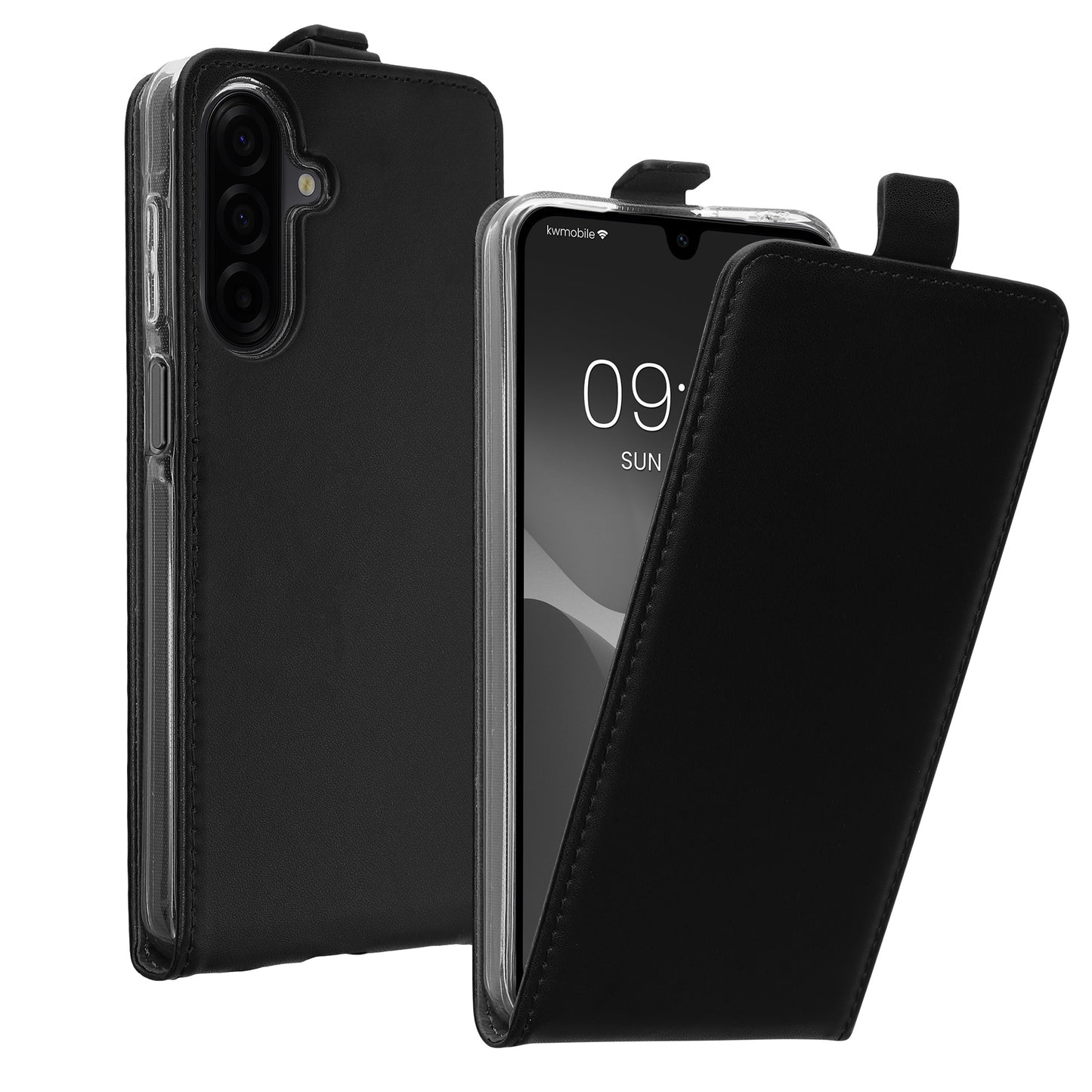 kwmobile Protective Case Compatible with Samsung Galaxy A17 4G / 5G Flip Case Phone Cover