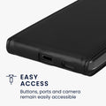 kwmobile Protective Case Compatible with Samsung Galaxy A17 4G / 5G Flip Case Phone Cover