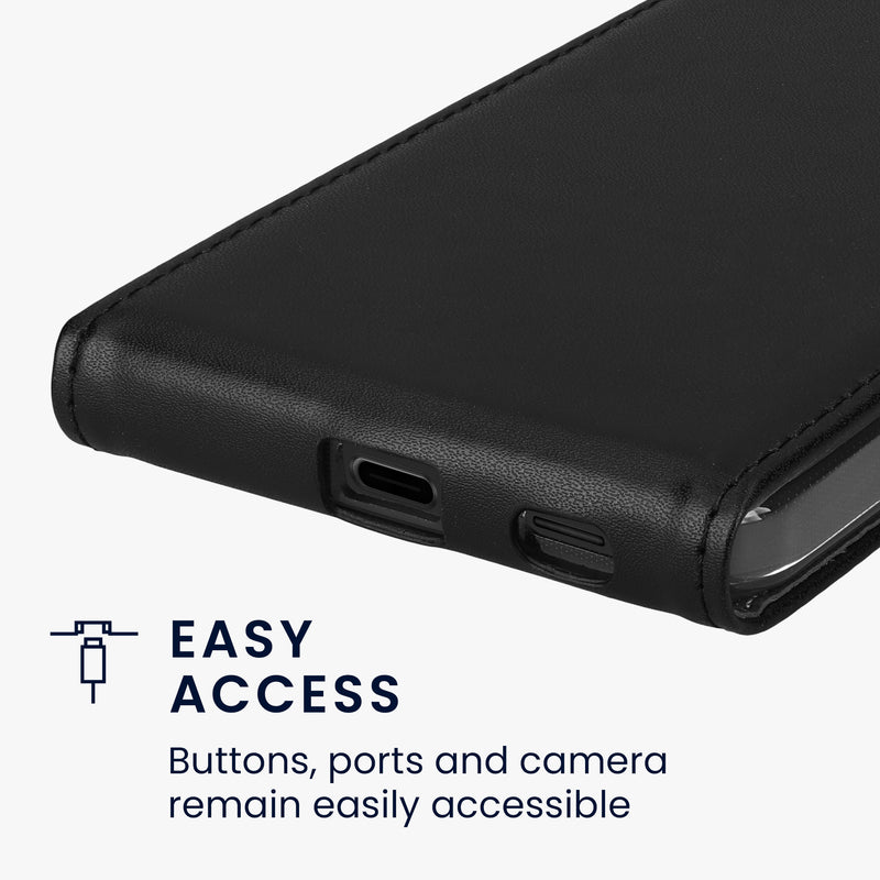 kwmobile Protective Case Compatible with Samsung Galaxy A17 4G / 5G Flip Case Phone Cover