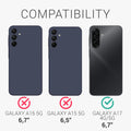 3x Matte Screen Protector compatible with Samsung Galaxy A17 4G / 5G