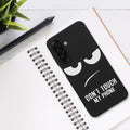 kwmobile Case Compatible with Samsung Galaxy A17 4G / 5G - Silicone Phone Case - Don't touch my Phone