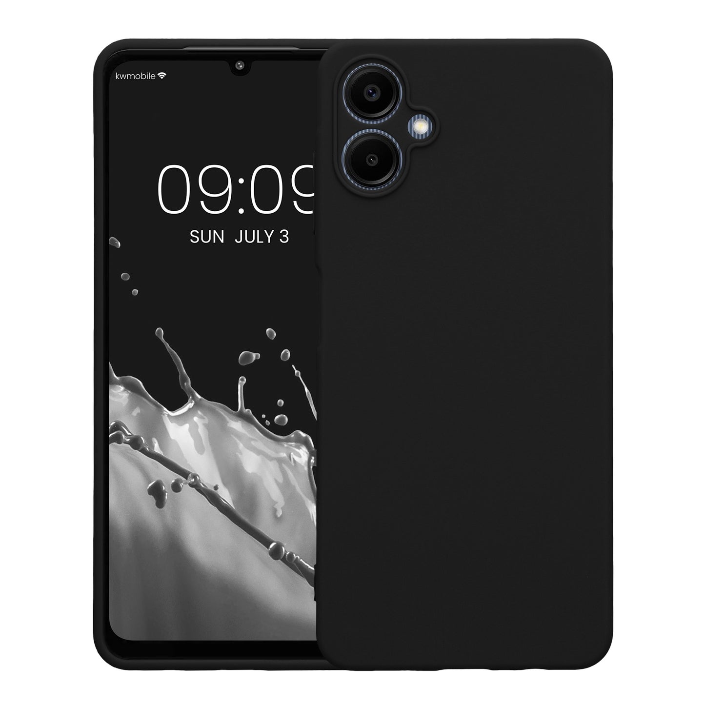 kwmobile Phone Case for Samsung Galaxy A06 Case - Soft Mobile Silicone Case - Protective Cover