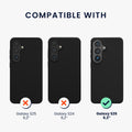 kwmobile Case for Samsung Galaxy S26 - Silicone Cover - Wireless Charging - Protective Case