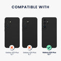 kwmobile Phone Case for Samsung Galaxy S26 Plus Case - Silicone - Wireless Charging - Protective Cover