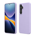 kwmobile Hülle kompatibel mit Samsung Galaxy S26 Plus Hülle - Silikon Handy Case - Handyhülle weiche Oberfläche - kabelloses Laden - Lavendel Lavendel  