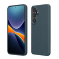 kwmobile Hülle kompatibel mit Samsung Galaxy S26 Plus Hülle - Silikon Handy Case - Handyhülle weiche Oberfläche - kabelloses Laden - Dunkler Schiefer Dunkler Schiefer  