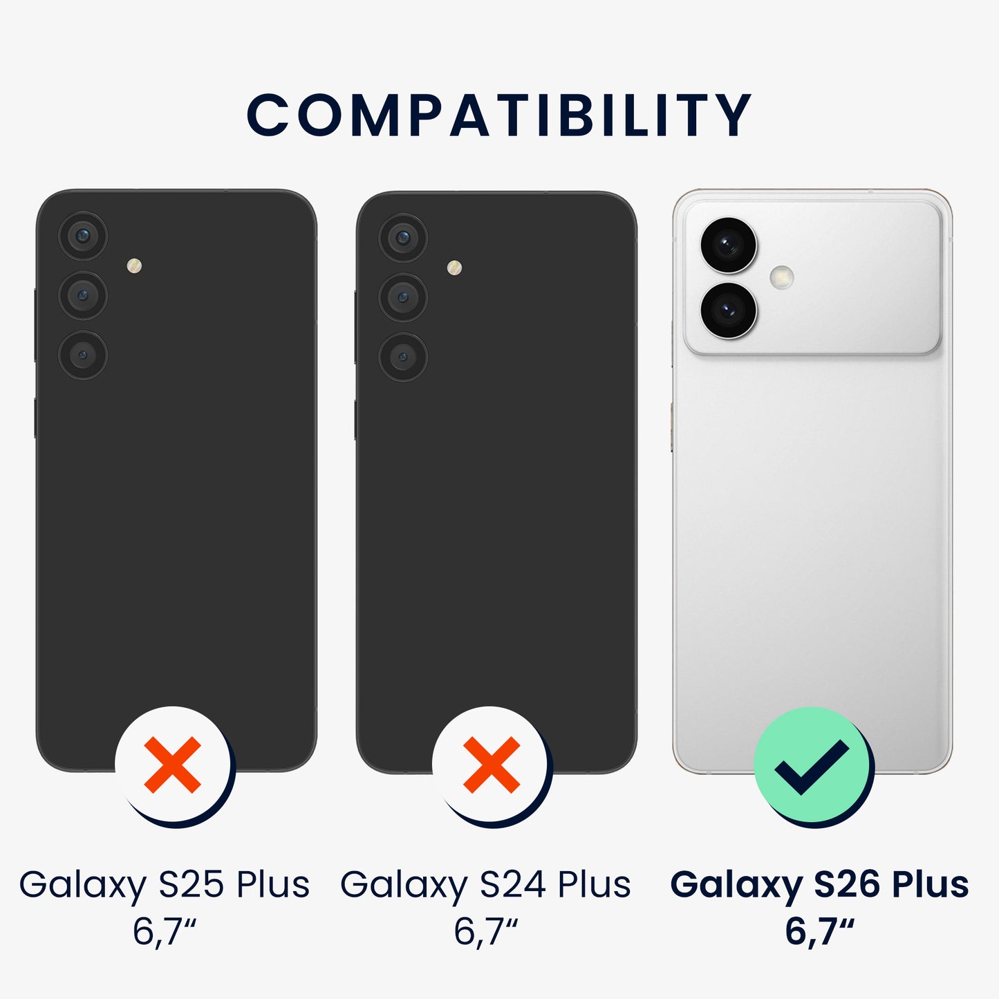 6x Crystal Clear Film for Samsung Galaxy S26 Plus
