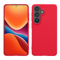 kwmobile Hülle kompatibel mit Samsung Galaxy S26 Hülle - weiches TPU Silikon Case - Cover geeignet für kabelloses Laden - Neon Pink Neon Pink  