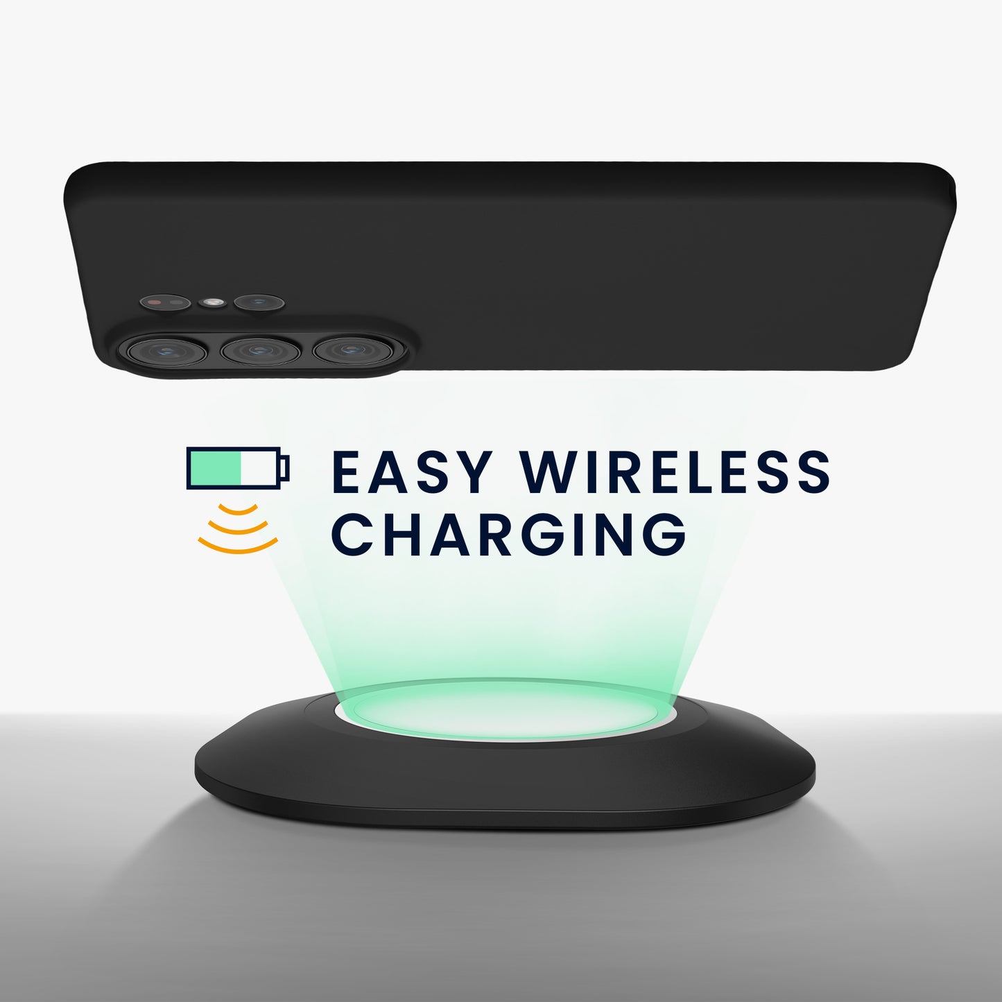 kwmobile Phone Case for Samsung Galaxy S26 Ultra Case - Wireless Charging - Protective Cover