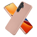 kwmobile Case kompatibel mit Samsung Galaxy S26 Hülle - Schutzhülle aus Silikon metallisch schimmernd - Handyhülle Metallic Rosegold Metallic Rosegold  