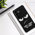 kwmobile Case Compatible with Samsung Galaxy S26 - Silicone Phone Cover - Don't touch my Phone