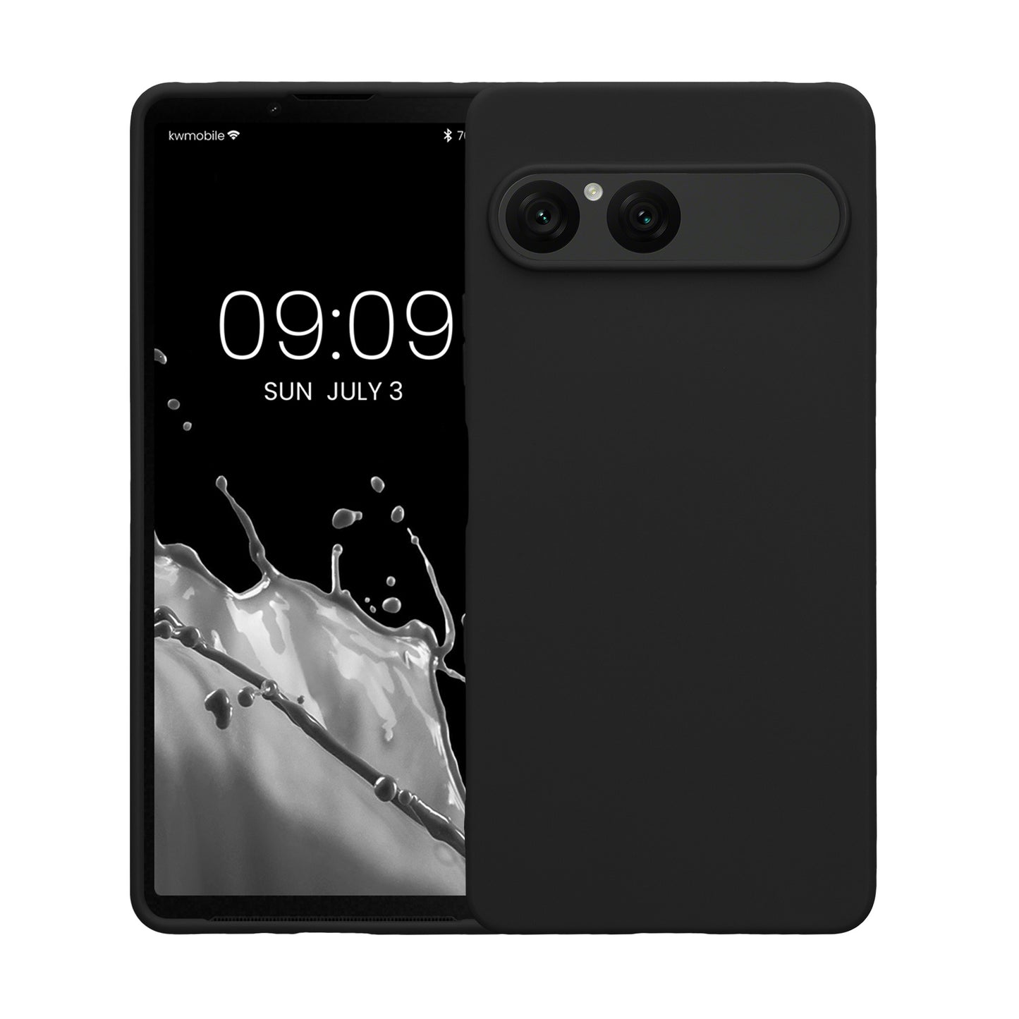 kwmobile Phone Case for Sony Xperia 10 VII Case - Wireless Charging - Protective Cover