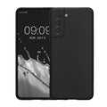 kwmobile Phone Case for Samsung Galaxy S21 Case - Soft Silicone Phone Cover - Protective Cover