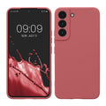 kwmobile Handyhülle kompatibel mit Samsung Galaxy S22 Hülle - Handy Case aus weichem Silikon in Dark Rose Dark Rose  
