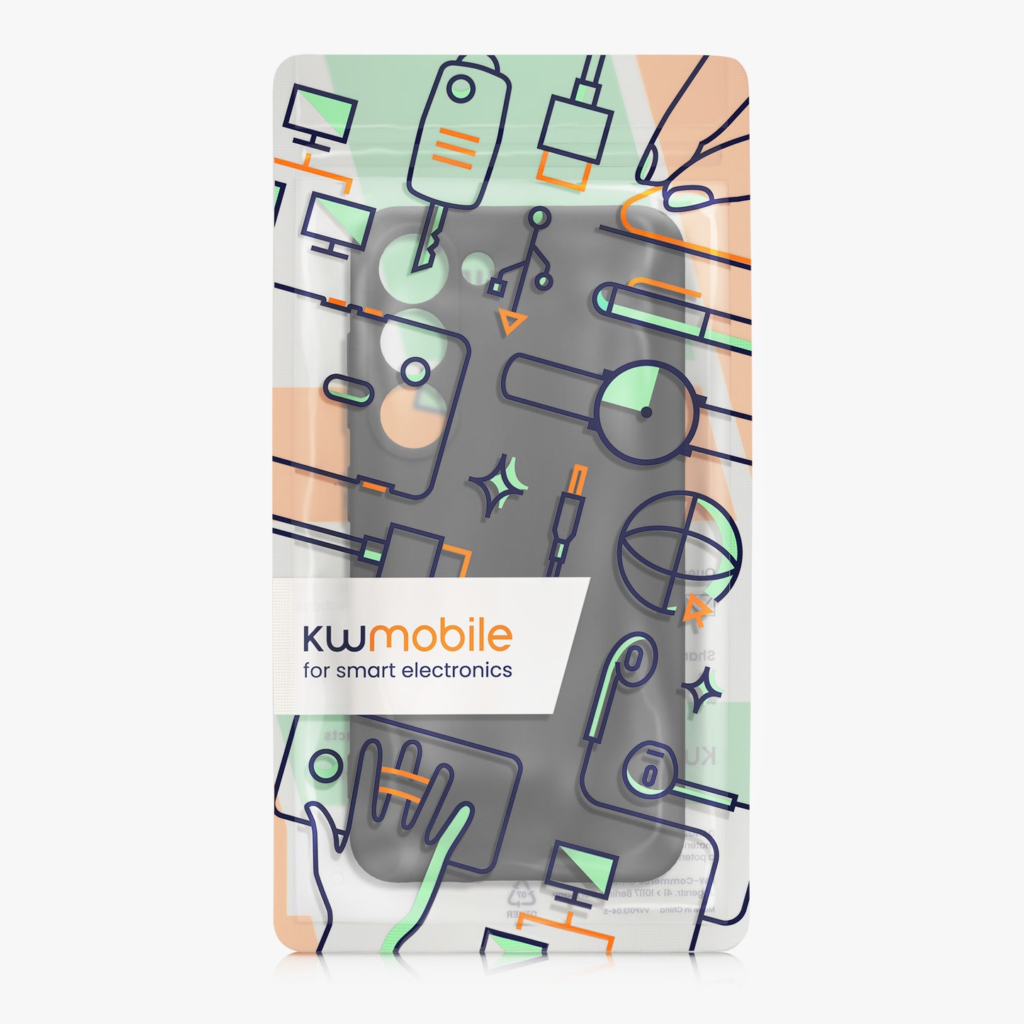 kwmobile Case for Samsung Galaxy S23 - Soft Mobile Phone Silicone Case - Protective Cover