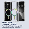 kwmobile Case Compatible with Samsung Galaxy S26 Phone Cover Hard Case with TPU Bumper Protective Case Compatible with MagSafe Camera Protection