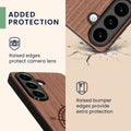 kwmobile Case Compatible with Samsung Galaxy S26 Case Phone Cover TPU Phone Case Compass Vintage