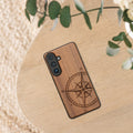 kwmobile Case Compatible with Samsung Galaxy S26 Plus Cover Phone Case TPU Phone Cover Vintage Compass