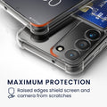 kwmobile Case with Card Slot Compatible with Samsung Galaxy S23 Soft Case Protective Cover