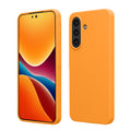 kwmobile Hülle kompatibel mit Samsung Galaxy A57 5G Hülle - Silikon Handy Case - Handyhülle weiche Oberfläche - kabelloses Laden - Fruity Orange Fruity Orange  