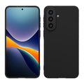 kwmobile Hülle kompatibel mit Samsung Galaxy A57 5G Hülle - weiches TPU Silikon Case - Cover geeignet für kabelloses Laden - Schwarz Schwarz  