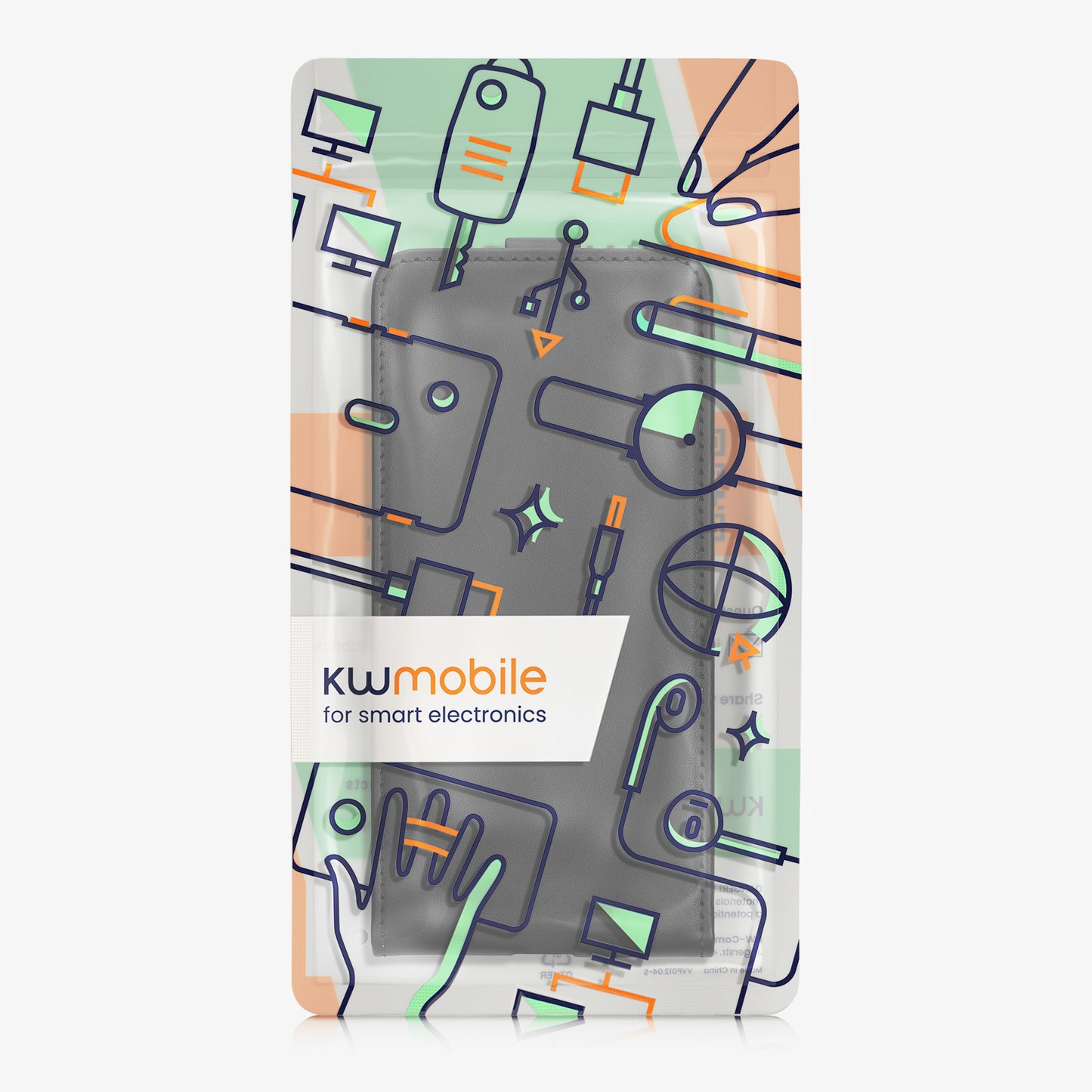 kwmobile Case Compatible with Samsung Galaxy A57 5G - Phone Cover - Flip Case