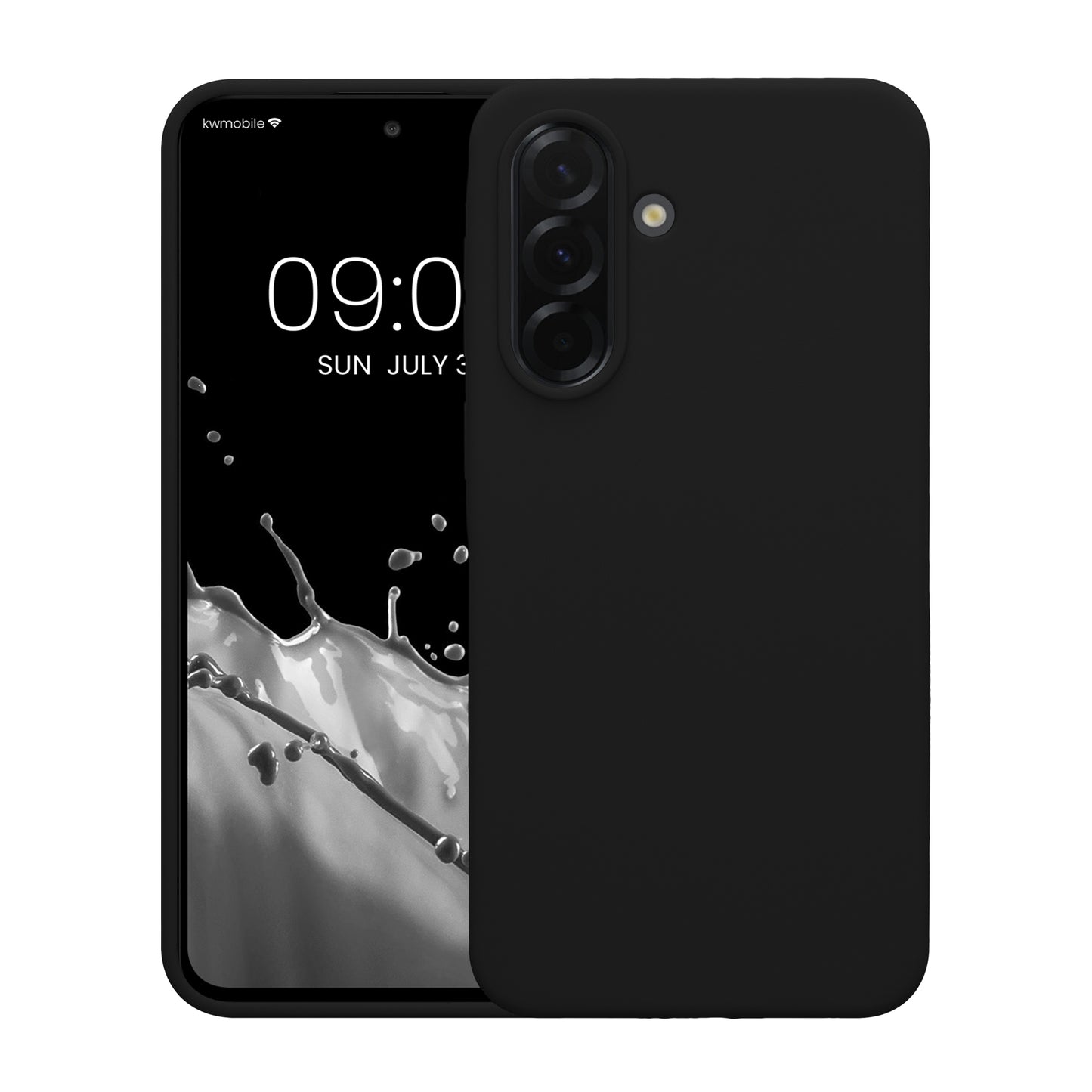 kwmobile Cell Phone Case for Samsung Galaxy A37 5G Case - Silicone - Wireless Charging - Protective Cover