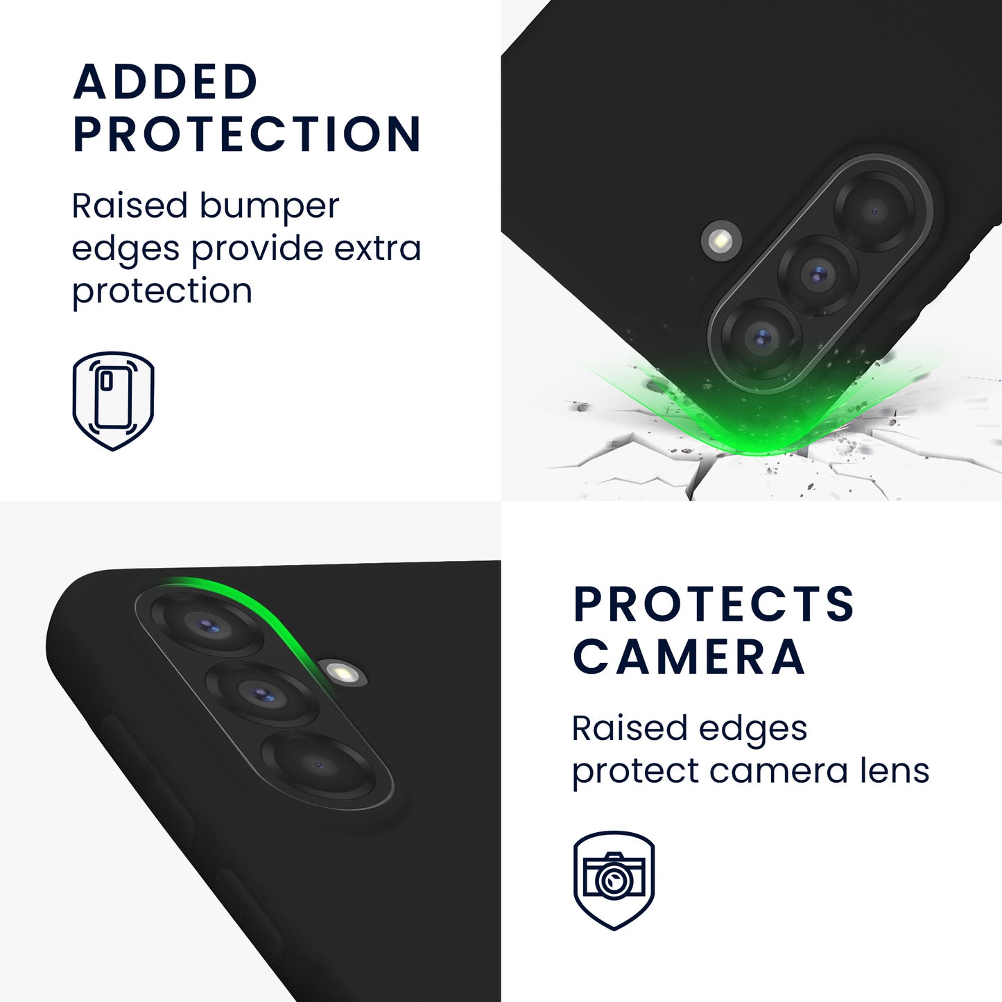 kwmobile Phone Case for Samsung Galaxy A37 5G - Wireless Charging - Protective Cover