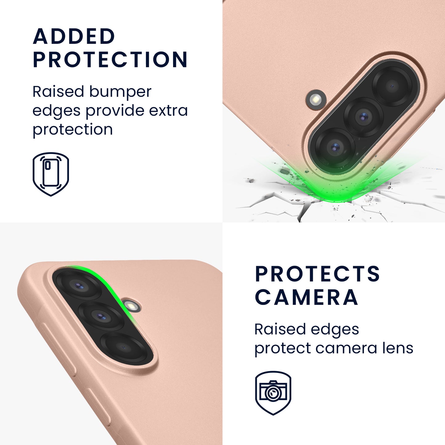 kwmobile Phone Case for Samsung Galaxy A37 5G Silicone Case Protective Cover