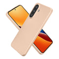 kwmobile Case kompatibel mit Samsung Galaxy A37 5G Hülle - Schutzhülle aus Silikon metallisch schimmernd - Handyhülle Metallic Gold Metallic Gold  