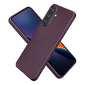 kwmobile Case kompatibel mit Samsung Galaxy A37 5G Hülle - Schutzhülle aus Silikon metallisch schimmernd - Handyhülle Metallic Brombeere Metallic Brombeere  