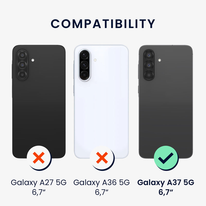 kwmobile Necklace Case compatible with Samsung Galaxy A37 5G Cover