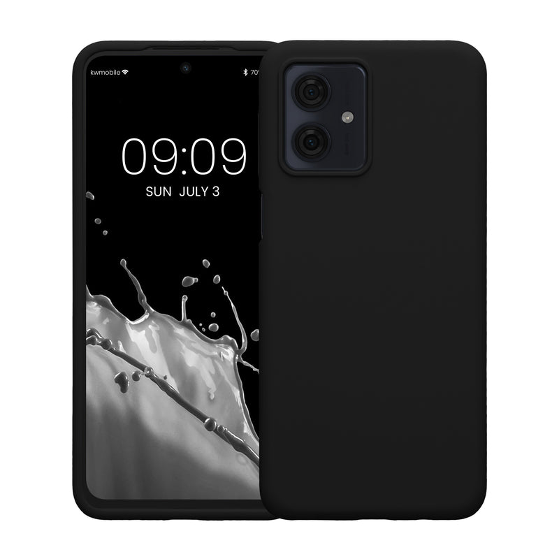 kwmobile Phone Case for Motorola Moto G54 5G Case - Silicone - Wireless Charging - Protective Cover