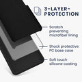 kwmobile Phone Case for Motorola Moto G54 5G Case - Silicone - Wireless Charging - Protective Cover