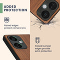 kwmobile Case Compatible with OnePlus Nord CE 3 Lite 5G / Nord N30 5G Case - Phone Cover - TPU Phone Case Vintage Compass with Mother of Pearl