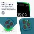 kwmobile Case Compatible with Apple iPhone 15 Pro - Silicone Rubberized Case - Phone Case - Mobile Phone Cover