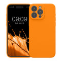 kwmobile Case Compatible with Apple iPhone 15 Pro Max - Silicone Rubberized Case - Phone Cover - Phone Case