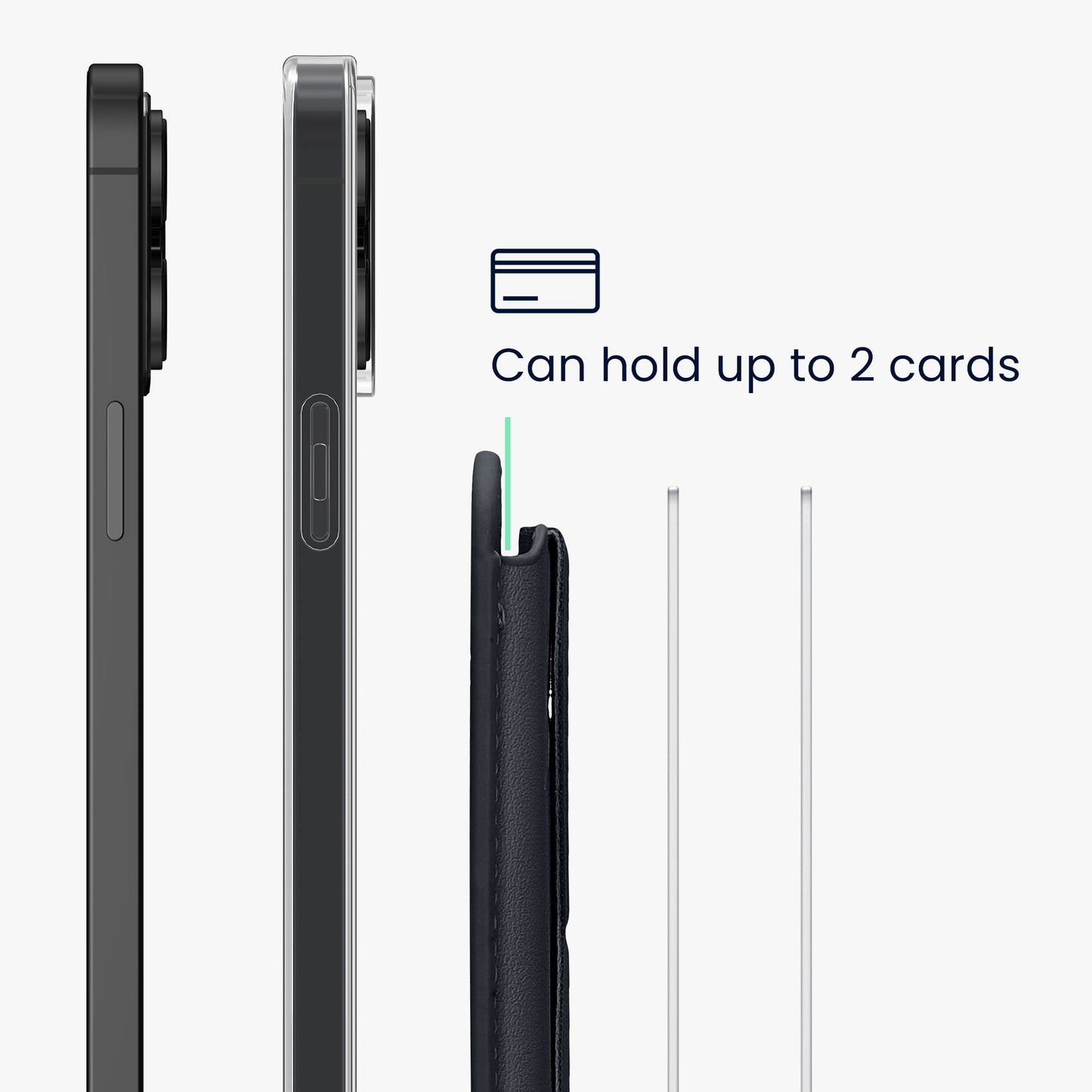 Card Holder for Apple iPhone 16 / 15 / 14 / 13 / 12 Series