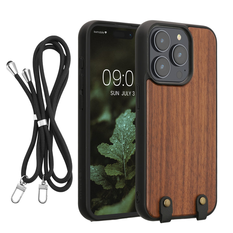 kwmobile Necklace Case compatible with Apple iPhone 15 Pro Cover