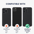 kwmobile Necklace Case compatible with Apple iPhone 14 Pro Max Case