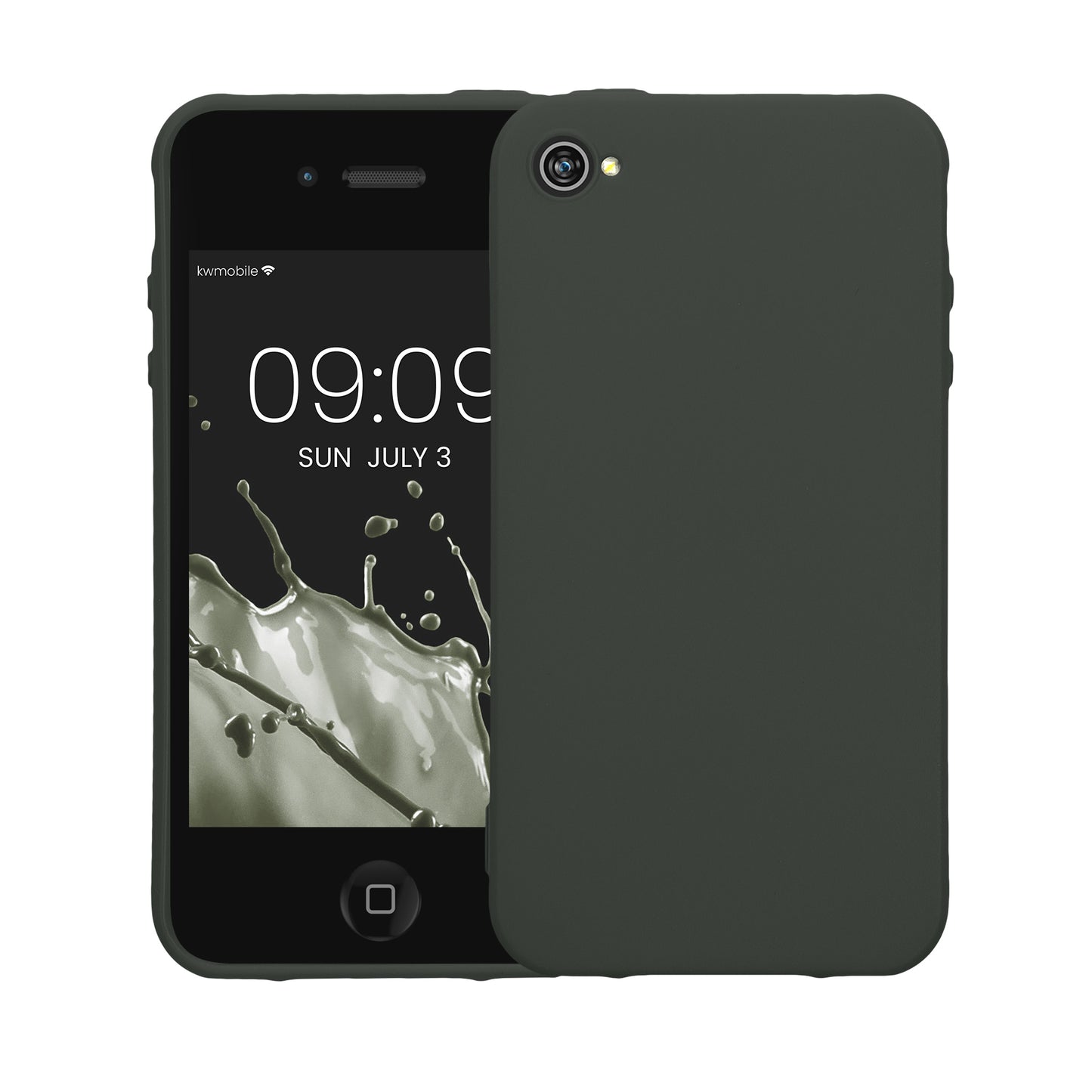 kwmobile Case for Apple iPhone 4 / 4S - Wireless Charging - Protective Cover