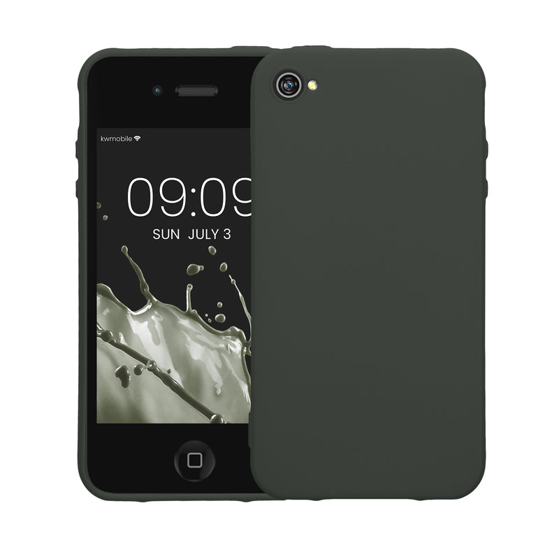 kwmobile Case for Apple iPhone 4 / 4S - Wireless Charging - Protective Cover
